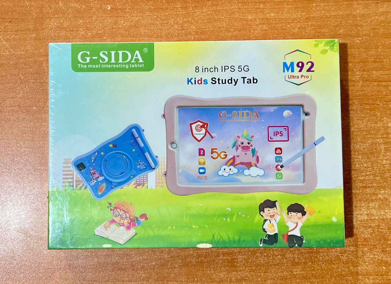 G-SIDA M92 Ultra Pro 8" IPS 5G Kids Study Tablet